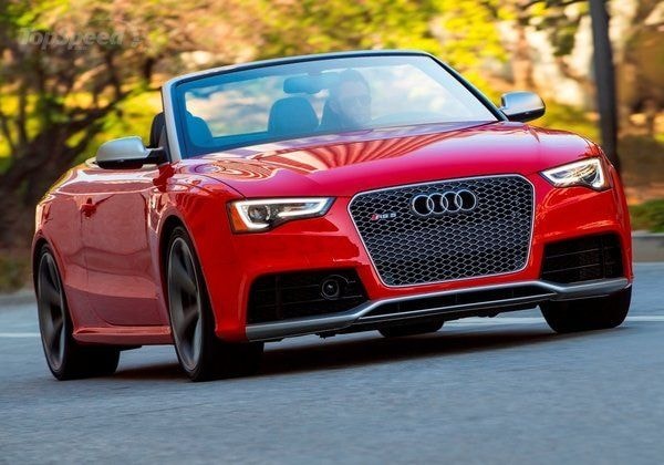 Red Audi convertible high-quality auto care